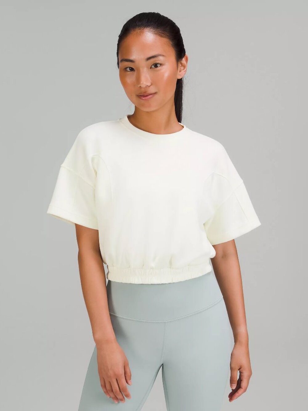 Lululemon Softstreme Gathered T-Shirt - Lemon Sorbet
